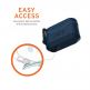 Urban Armor Gear Standard Issue Hard Case 001 - водо и удароустойчив силиконов (TPU) кейс с карабинер за Apple Airpods Pro (син) thumbnail 7