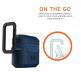 Urban Armor Gear Standard Issue Hard Case 001 - водо и удароустойчив силиконов (TPU) кейс с карабинер за Apple Airpods Pro (син) thumbnail 9