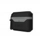 Urban Armor Gear Standard Issue Hard Case 001 - водо и удароустойчив силиконов (TPU) кейс с карабинер за Apple Airpods Pro (черен-сив) thumbnail 4