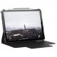 Urban Armor Gear U Lucent Case - удароустойчив хибриден кейс от най-висок клас за iPad Air 4 (2020), iPad Pro 11 (2020), iPad Pro 11 (2018) (черен-прозрачен) thumbnail 5