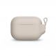 Moshi Pebbo Detachable Wrist Strap Case - силиконов кейс с каишка за Apple Airpods Pro (бежов) thumbnail 5