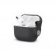 Moshi Pebbo Detachable Wrist Strap Case - силиконов кейс с каишка за Apple Airpods Pro (черен) thumbnail