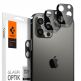 Spigen Optik Lens Protector - комплект 2 броя предпазни стъклени протектора за камерата на iPhone 12 Pro (черен) thumbnail