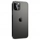 Spigen Optik Lens Protector - комплект 2 броя предпазни стъклени протектора за камерата на iPhone 12 Pro (черен) thumbnail 4