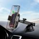Baseus Smart Vehicle Bracket Wireless Charger (WXZN-B01) - поставка за таблото и стъклото на кола с безжично зареждане за Qi съвместими смартфони (черен) thumbnail 10