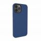 SwitchEasy MagSkin Case - тънък силиконов кейс с вграден магнитен конектор (MagSafe) за iPhone 12, iPhone 12 Pro (син) thumbnail 2