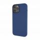 SwitchEasy MagSkin Case - тънък силиконов кейс с вграден магнитен конектор (MagSafe) за iPhone 12, iPhone 12 Pro (син) thumbnail 3