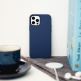 SwitchEasy MagSkin Case - тънък силиконов кейс с вграден магнитен конектор (MagSafe) за iPhone 12, iPhone 12 Pro (син) thumbnail 9