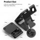 Ringke Super Folding Stand - универсална сгъваема поставка за бюро и плоскости за мобилни устройства и таблети (черен) thumbnail 7