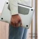 Ringke Universal Laptop Stand - сгъавема, залепяща се към вашия компютър поставка за MacBook и лаптопи (сив) thumbnail 3