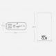 Baseus Starlight Power Bank with Digital Display 22.5W (PPXC-02) - външна батерия 20000 mAh с USB-A и USB-C изходи и технология за бързо зареждане на смартфони и таблети (бял) thumbnail 11