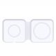4smarts Wireless Charger UltiMAG 15W - двойна поставка (пад) за безжично зареждане за iPhone с Magsafe и Qi съвместими устройства (бял) thumbnail