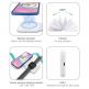 4smarts Wireless Charger UltiMAG 15W - двойна поставка (пад) за безжично зареждане за iPhone с Magsafe и Qi съвместими устройства (бял) thumbnail 4