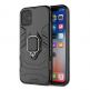 Ring Armor Case - хибриден удароустойчив кейс с пръстен против изпускане за Samsung Galaxy S21 (черен) thumbnail