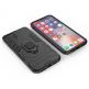 Ring Armor Case - хибриден удароустойчив кейс с пръстен против изпускане за Samsung Galaxy S21 (черен) thumbnail 6