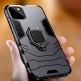 Ring Armor Case - хибриден удароустойчив кейс с пръстен против изпускане за Samsung Galaxy S21 (черен) thumbnail 8