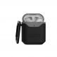 Urban Armor Gear Standard Issue Hard Case 001 - водо и удароустойчив силиконов (TPU) кейс с карабинер за Apple Airpods и Apple Airpods 2 (черен-сив) thumbnail 3
