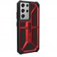 Urban Armor Gear Monarch Case - удароустойчив хибриден кейс за Samsung Galaxy S21 Ultra (червен) thumbnail 2