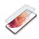 4smarts Hybrid Glass Endurance Crystal Screen Protector - хибридно защитно покритие за дисплея на Samsung Galaxy S21 (черен-прозрачен) thumbnail