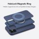 ESR Cloud Halolock Case - силиконов (TPU) калъф с вграден магнитен конектор (MagSafe) за iPhone 12, iPhone 12 Pro (тъмносин) thumbnail 3