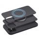 ESR Cloud Halolock Case - силиконов (TPU) калъф с вграден магнитен конектор (MagSafe) за iPhone 12 mini (черен) thumbnail 3