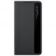 Samsung Clear View Cover EF-ZG99PC - оригинален кейс с отделение за S-Pen, през който виждате информация от дисплея за Samsung Galaxy S21 Ultra (черен) thumbnail 2