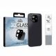 Eiger Glass 3D Camera Lens Protector - предпазен стъклен протектор за камерата на iPhone 12 (черен) thumbnail