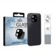Eiger Glass 3D Camera Lens Protector - предпазен стъклен протектор за камерата на iPhone 12 mini (черен) thumbnail