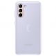 Samsung LED Cover EF-KG991CV - оригинален заден кейс, през който виждате информация от Samsung Galaxy S21 (лилав) thumbnail