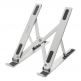 4smarts Foldable 2.0 Aluminium Stand for Laptops - сгъваема алуминиева поставка за MacBook и лаптопи до 17 инча (сребрист) thumbnail 2