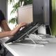4smarts Foldable 2.0 Aluminium Stand for Laptops - сгъваема алуминиева поставка за MacBook и лаптопи до 17 инча (сребрист) thumbnail 7