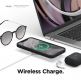 Elago MagSafe Soft Silicone Case - силиконов (TPU) калъф с вграден магнитен конектор (MagSafe) за iPhone 12 Pro Max (черен) thumbnail 7