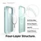 Elago MagSafe Soft Silicone Case - силиконов (TPU) калъф с вграден магнитен конектор (MagSafe) за iPhone 12 Pro Max (зелен) thumbnail 3
