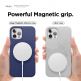 Elago MagSafe Soft Silicone Case - силиконов (TPU) калъф с вграден магнитен конектор (MagSafe) за iPhone 12, iPhone 12 Pro (тъмносин) thumbnail 4