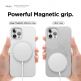 Elago MagSafe Soft Silicone Case - силиконов (TPU) калъф с вграден магнитен конектор (MagSafe) за iPhone 12, iPhone 12 Pro (бял) thumbnail 4