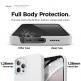 Elago MagSafe Soft Silicone Case - силиконов (TPU) калъф с вграден магнитен конектор (MagSafe) за iPhone 12, iPhone 12 Pro (бял) thumbnail 6