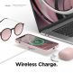 Elago MagSafe Soft Silicone Case - силиконов (TPU) калъф с вграден магнитен конектор (MagSafe) за iPhone 12, iPhone 12 Pro (розов) thumbnail 7