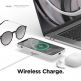 Elago MagSafe Soft Silicone Case - силиконов (TPU) калъф с вграден магнитен конектор (MagSafe) за iPhone 12 mini (бял) thumbnail 6