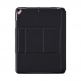 4smarts Keyboard Case Solid QWERTY with Trackpad and Pen Holder - кожен калъф с клавиатура, тъчпад и поставка за Apple Pencil за iPad 8 (2020), iPad 7 (2019) (сив) thumbnail 13