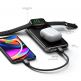 Satechi Quatro Wireless Power Bank 10000mAh - безжична външна батерия за мобилни устройства, Apple AirPods и Apple Watch (черен) thumbnail 5