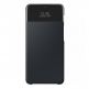 Samsung Galaxy S-View Wallet Cover EF-EA725PBEGEE - оригинален калъф през който виждате информация от дисплея за Samsung Galaxy A72 (черен) thumbnail
