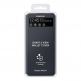 Samsung Galaxy S-View Wallet Cover EF-EA426PBEGEE - оригинален калъф през който виждате информация от дисплея за Samsung Galaxy A42 5G (черен) thumbnail 4
