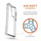 Urban Armor Gear Plyo Case - удароустойчив хибриден кейс за Samsung Galaxy S21 (прозрачен) thumbnail 5