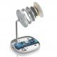 Baseus Magnetic Wireless Qi Charging Stand 15W (WXSW-02) - поставка (пад) за безжично зареждане за iPhone с Magsafe (бял) thumbnail 16