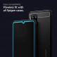 Spigen Glass.Tr Slim Tempered Glass - калено стъклено защитно покритие за дисплея на Samsung Galaxy A42 (черен-прозрачен) thumbnail 2