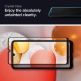 Spigen Glass.Tr Slim Tempered Glass - калено стъклено защитно покритие за дисплея на Samsung Galaxy A42 (черен-прозрачен) thumbnail 5