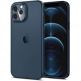 Spigen Optik Crystal Case - тънък силиконов (TPU) калъф за iPhone 12 Pro (син-прозрачен) thumbnail 2