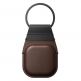 Nomad AirTag Leather Keychain - висококачествен ключодържател от естествена кожа за Apple AirTag (кафяв) thumbnail