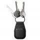Nomad AirTag Leather Keychain - висококачествен ключодържател от естествена кожа за Apple AirTag (черен) thumbnail 4