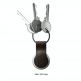 Nomad AirTag Leather Loop - висококачествен ключодържател от естествена кожа за Apple AirTag (тъмнокафяв) thumbnail 2